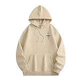HUBGFEQ Men's Hoodies Long-Sleeved Hooded Sweatshirts Spring and Autumn Casual Sports Tops for Men's Wear-1-M