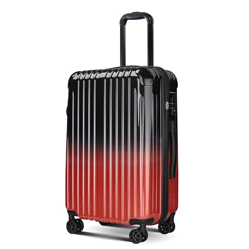 Image of Carry on Luggage - Airline Approved Suitcases with Spinner Wheels, Built-In TSA Lock，Hard Shell Expandable Suitcases