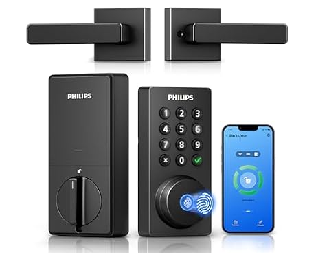 Philips Smart Locks With Handles: Keypad or Fingerprint?