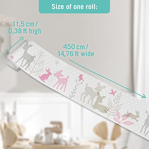 Lovely label, bordo autoadesivo, 450 x 11,5 cm