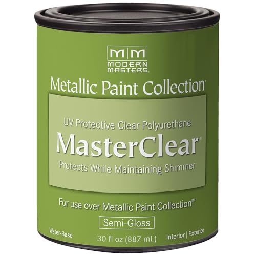 qt Modern Masters ME662 Clear MasterClear Protective Clear Topcoat, Semi-Gloss