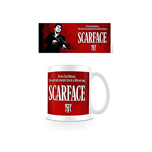 Forty7 Scarface Splatter Ceramic Mug, Multi-Colour, 11 oz/315 ml