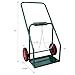 440lbs Welding Cart, Heavy Duty Torch Cart for Oxygen and Acetylene Cylinders, Compact Cylinder with 10-Inch Rubber Wheels, Removable Steel Frame, Industrial Hand Truck Dolly (41