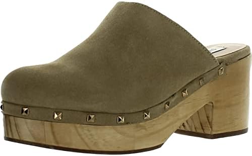 Steve Madden Women's Brooklyn-1 Mule, Taupe Suede, 8
