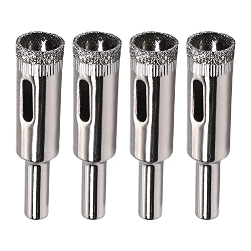 Broca de diamante 12 mm para vidrio 4 piezas miniatura 1
