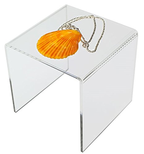 Source One Premium 6x6x6 Inch Square Clear Acrylic Riser (S1-6x6x6-Riser)