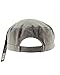 NYFASHION101 Fashionable Solid Color Unisex Adjustable Strap Cadet Cap, Gray