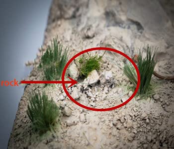Galets miniatures de décoration et modélisme pour structurer vos paysages de sable