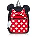 Hilloly Sac d'école Minnie Cartable Maternelle Fille Enfant Sac à Dos Mickey Petit Sac À Dos Minnie Mini-Sac à Dos École pour bébé Fille 2-7 Ans Garderie Primaire