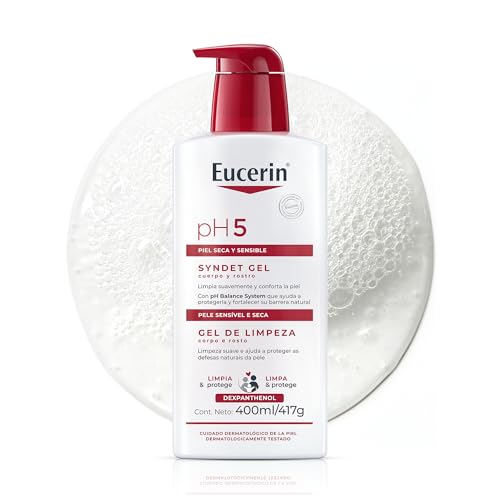 EUCERIN Loção Hidratante Corporal pH5 400ml, Pele Sensível, Dexpantenol, Glicerina
