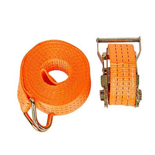 Jitong 1-15m Optional Ratchet Tie Down Lashing Straps with Hooks Truck Tensioning Belt Heavy Duty Ratchet Straps - 14m