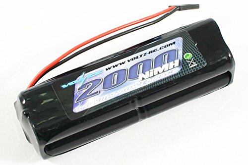 Voltz 9.6 Volt 2000mAH Transmitter Square Battery Pack