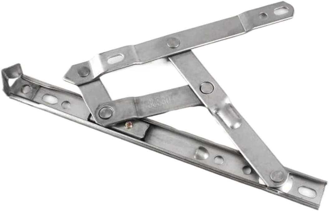 Casement Window Hinge 4pcs 8 inch Stainless Steel Wind Bracing Aluminum hinged Window hinged Light bar Broken Bridge