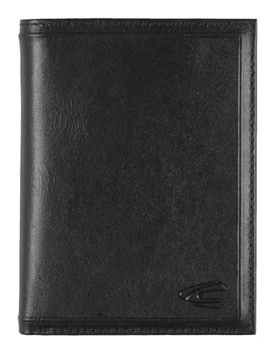 Portefeuille Hommes camel active Wood Noir m en finition haut de gamme