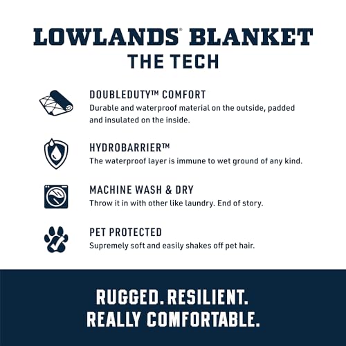 YETI Lowlands Blanket, Multi-Use Blanket with Travel Bag - Image 5