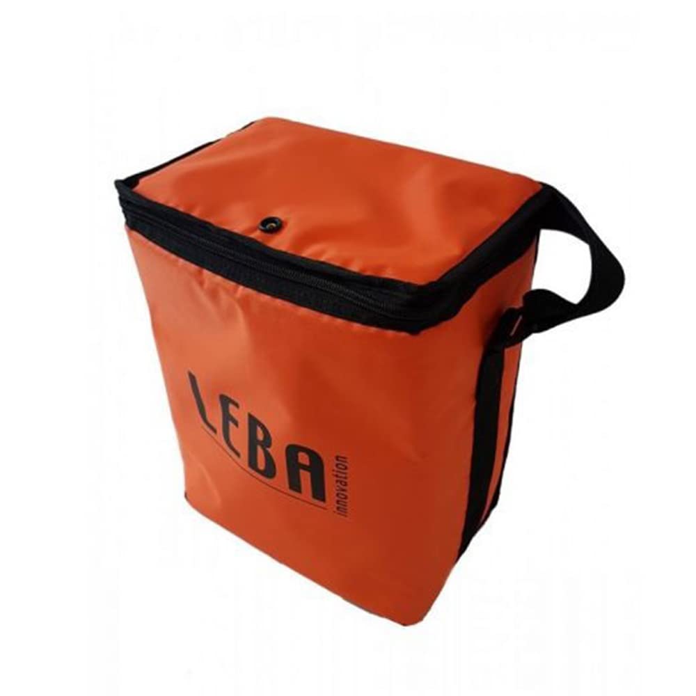 Leba Innovation NoteBag Tablet Tasche für 5 iPads - Gepolstert in Orange | Schultertasche für Tablets bis 11 Zoll und 25mm Dicke, aus robustem Nylon, ideal für Schule, Lehrer und den Transport