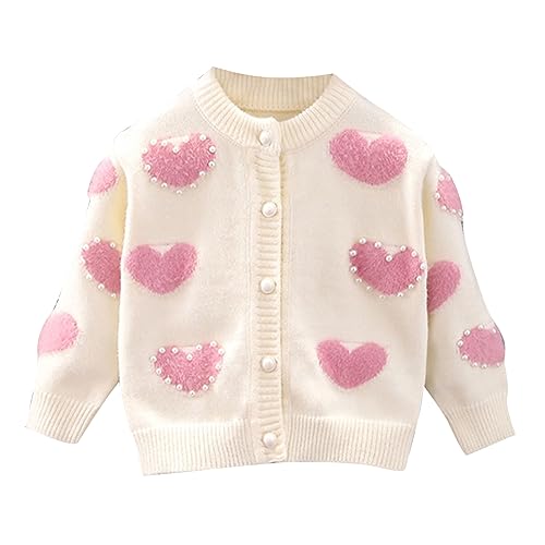 Pull d'hiver en tricot bébé fille idée cadeau de naissance ou anniversaire