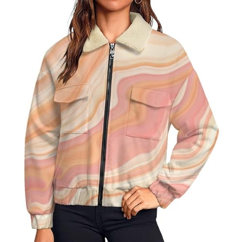 Veste polaire femme chaude et protectrice contre le froid de l'hiver