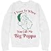 Biggie Claus Xmas Sweater: Unisex Jerzees Crewneck Sweatshirt