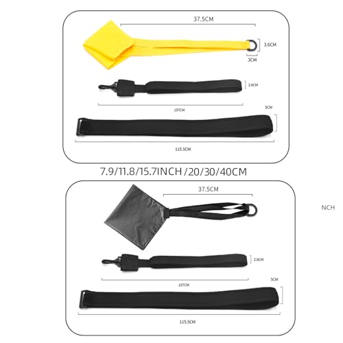 Paracaídas de Resistencia para Entrenamiento de Natación miniatura 3