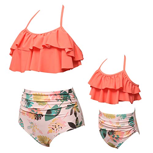 Mother and Daughter Swimwear Family Matching Swimsuit Girls Swimwear2