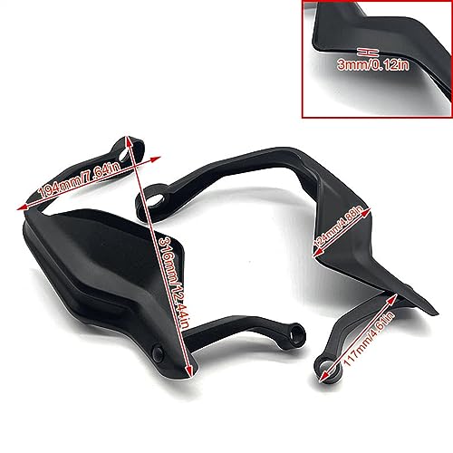 Protège-mains moto blindé pour s'évader en BMW R Nine T Scrambler