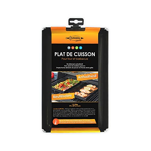 Plaque barbecue anti-adhésive PTFE 1,5 L Durandal – Image 2