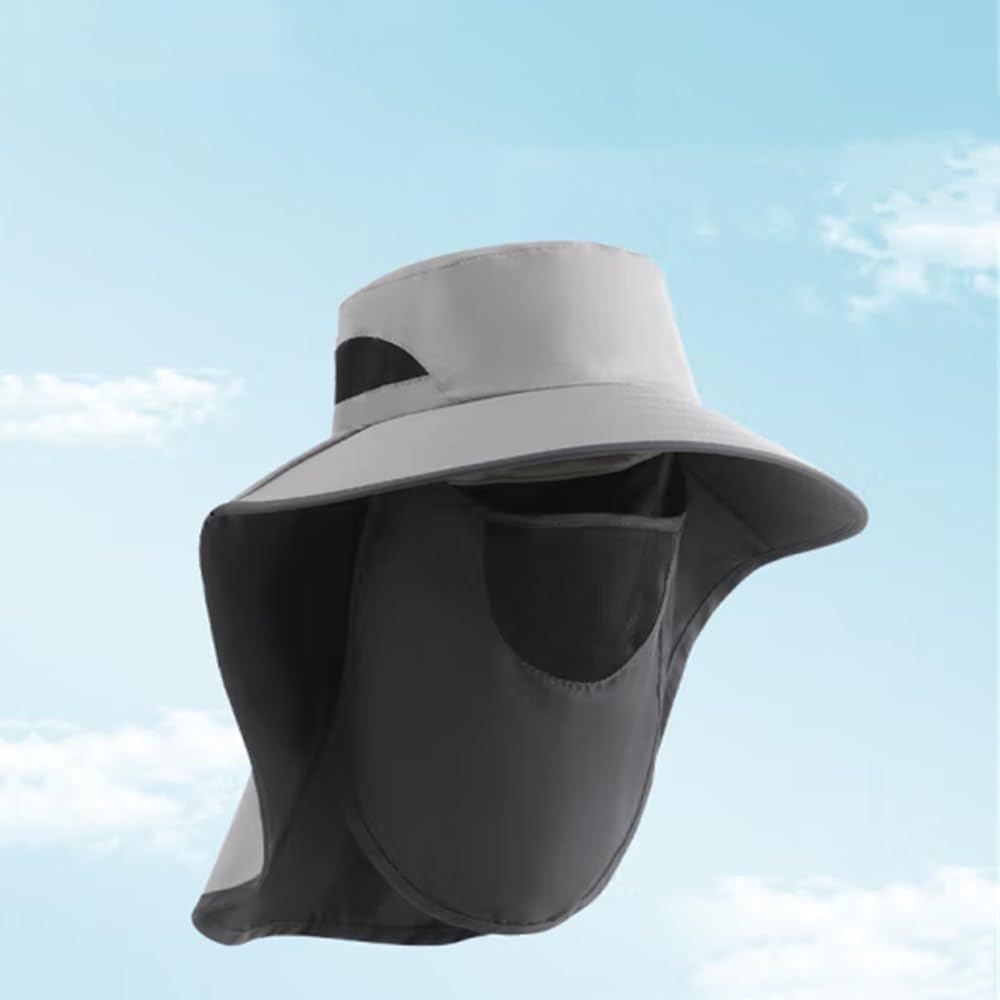 Sombrero de Pesca Sombrero al Aire Libre for Hombre Senderismo y Pesca for el Sol Transpirable para Sombreado al Aire Libre