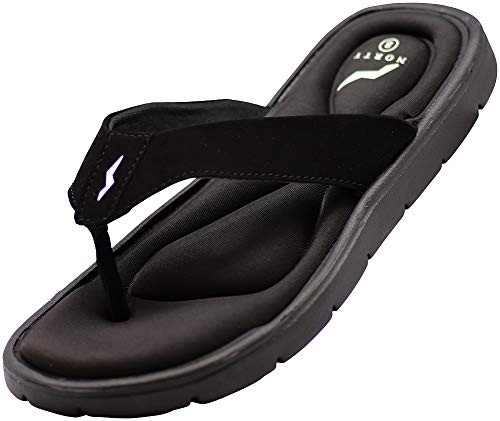 NORTY Memory Foam Flip Flops