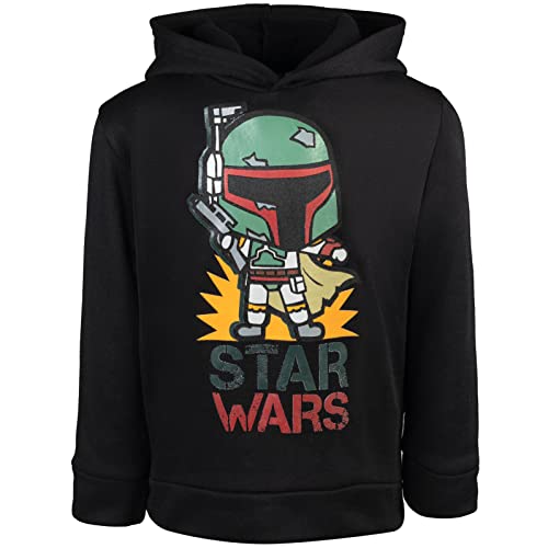 Sweat Boba Fett Star Wars en polaire chaude et douce pour enfants