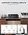 Moukey Amplifier Home Audio, 2.0 Channel Stereo Receivers with Bluetooth 5.3, Full Function Remote, FM, RCA, USB, 2 Mic in, 300W Peak Power, for Karaoke, Garage, Home Theater, MAMP3
