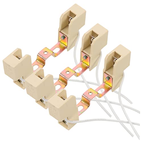 DOITOOL 3個陶瓷灯? ダブルエンドプソケット 照明器具用 交換用ライティ