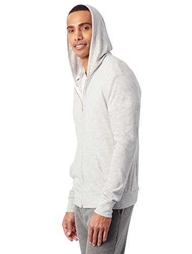 Alternative Men's Hoodie, Eco Zip Up Camo Triblend Jersey Hooded Sweatshirt3