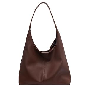Hobo Taschen für Frauen Slouchy Tote Bag Soft Tasche Damen Schultertasche Umhängetasche 2pcs Arbeit Alltag Handtaschen