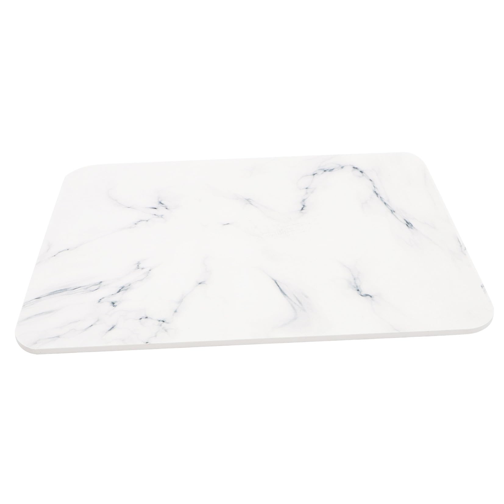Garneck Tapis D'égouttage Antidérapant et Absorbant pour Vaisselle Blanc en Diatomite Protège la Table, Cuisine et Table à Dîner