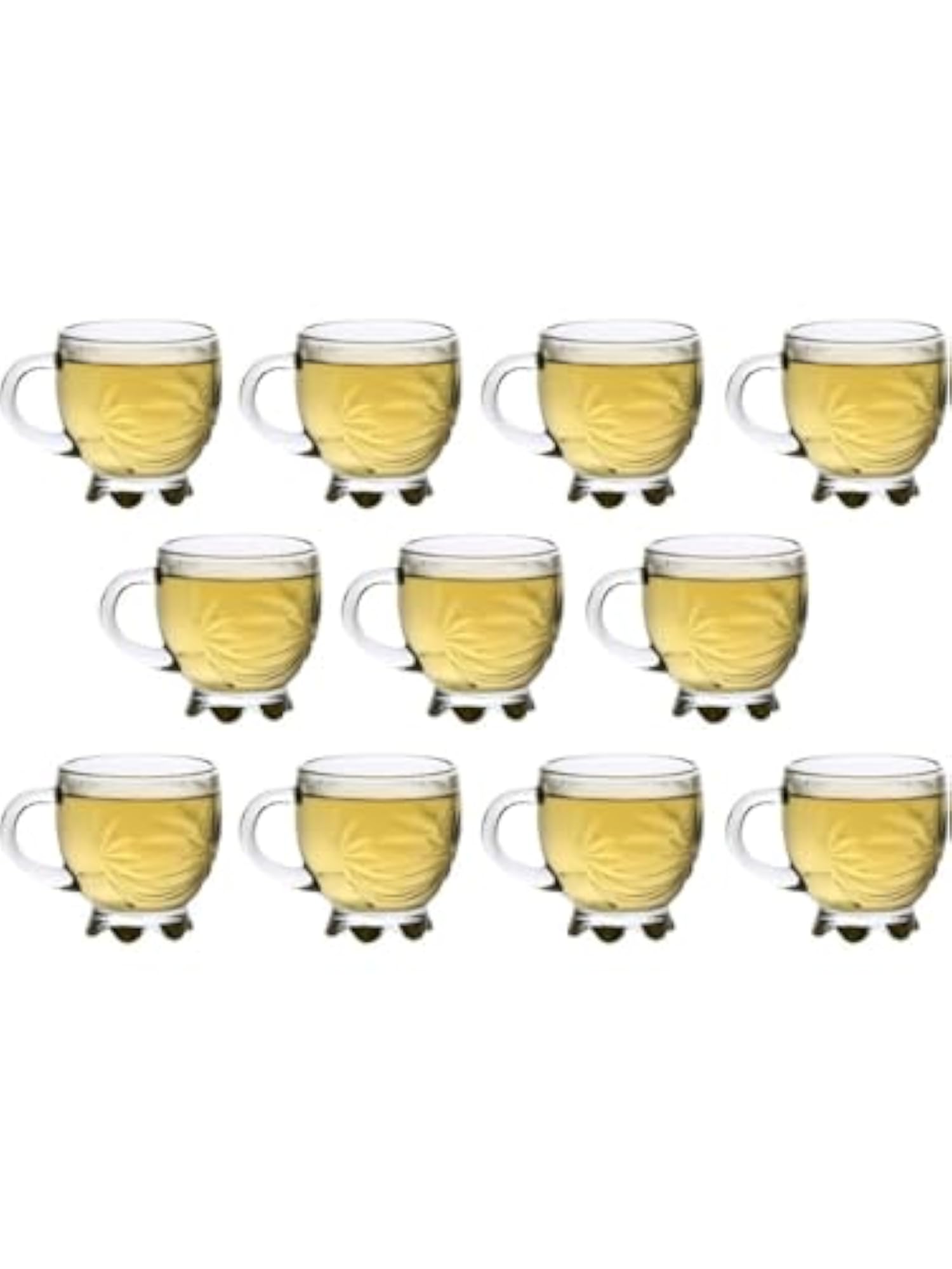 Clear Glass Coffee & Tea Cup/Mug (100 Ml), Enjoy Your Drink in Style