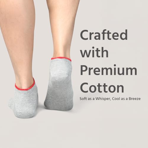 Mens No Show Socks |Pack of 3| Non Slip Invisible Low Cut Athletic Running Novelty Casual Invisible Liner Sock3