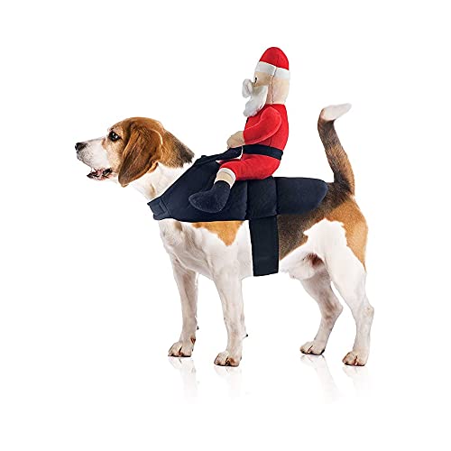 Midlee Santa Claus Jockey Dog Costume (Medium) #TOP13