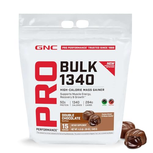 GNC Pro Bulk 1340 2.0 Double Chocolate 15 Servings