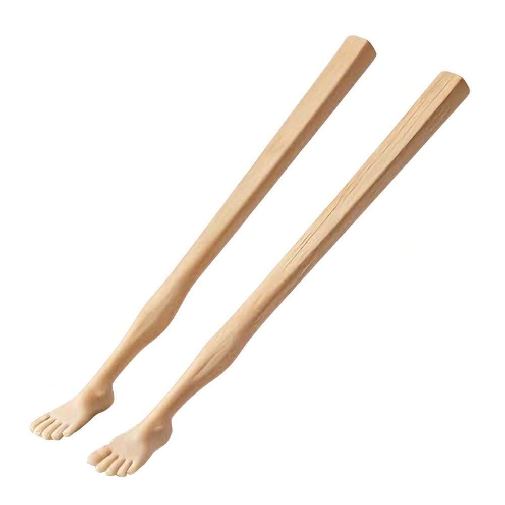 Soles of Feet Foot Pad Design Chopsticks with Straw Funny Snack Chopsticks for Parties Gag Gifts and Home Use