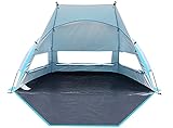 Beach Tent Easy Set Up, UPF 50+ Sun Shade Shelter, Cabana Beach Canopy Umbrella with Extendable...