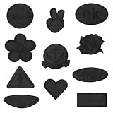 GWEOR 11 Piezas Parches para ropa Parches para Ropa Autoadhesivo, Parche para Plumas, Tela Adhesiva para Tapizar de Nylon, Parche Impermeable Adhesivo para Chaquetas de Plumas, Pantalones, Mochila