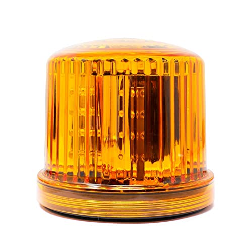 Pro Led 2620A Battery Operated, Magnet Mount, Amber LED Light Beacon with Rotating Flash Pattern