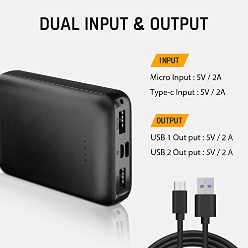 Whsahans 5V 2A Rechargeable Battery Pack For Heated Vest 10000Mah Heated Jacket Battery Power Bank For Heated Vests Heated Jackets Heated Hoodies For Men Women thumb #6