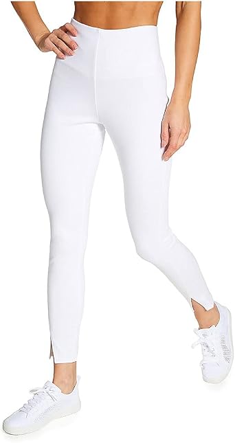 Lysse Women's Kara Split Legging, White 
