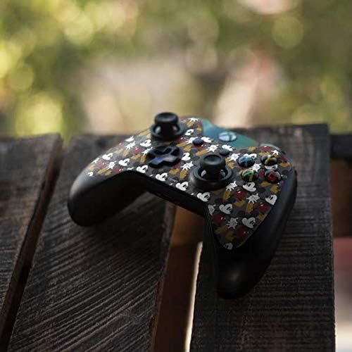 Skinit Decal Gaming Skin Compatible with Xbox One Controller - Officially Licensed Disney Mickey Mouse Vintage Pattern Design