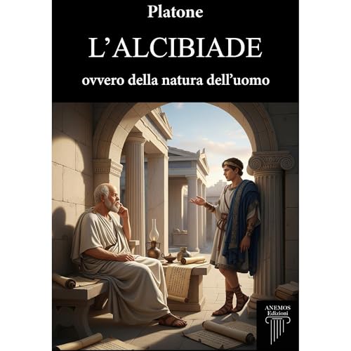 L'Alcibiade Audiolibro Por Platone arte de portada