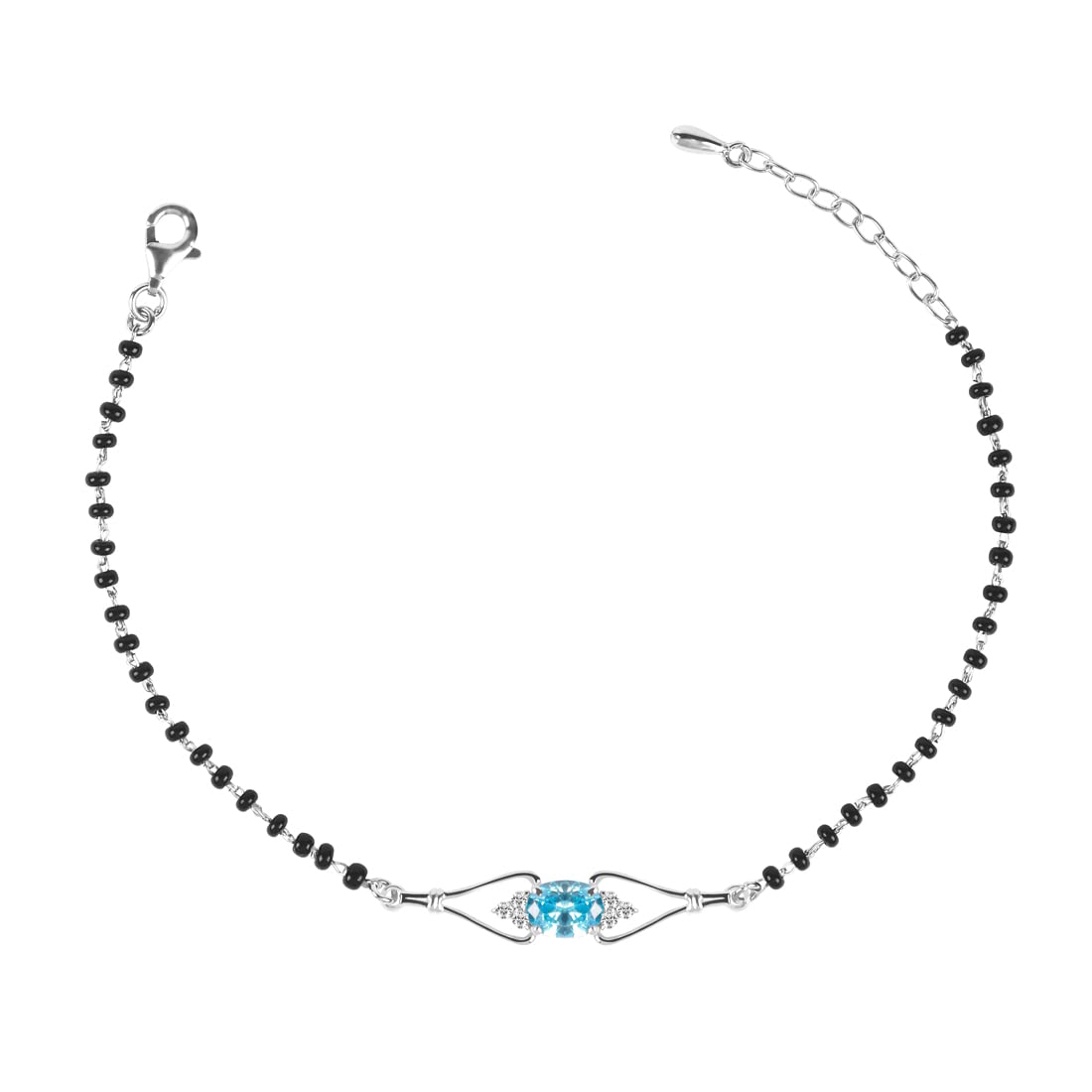 See full amazon price history chart for Clara Women 925 Sterling Silver Topaz Hand Mangalsutra Bracelet | Black Beads, Rhodium Plated | Gift For Wife Clara Women 925 Sterling Silver Topaz Hand Mangalsutra Bracelet | Black Beads, Rhodium Plated | Gift For Wife (B09XN58TRX) Amazon Price History, Amazon Price Tracker