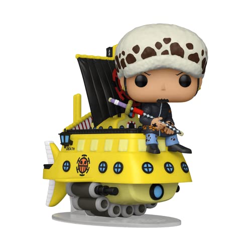 Funko One Piece Pop! Rides Super Deluxe Trafalgar Law con Polar Tang #120 WonderCon