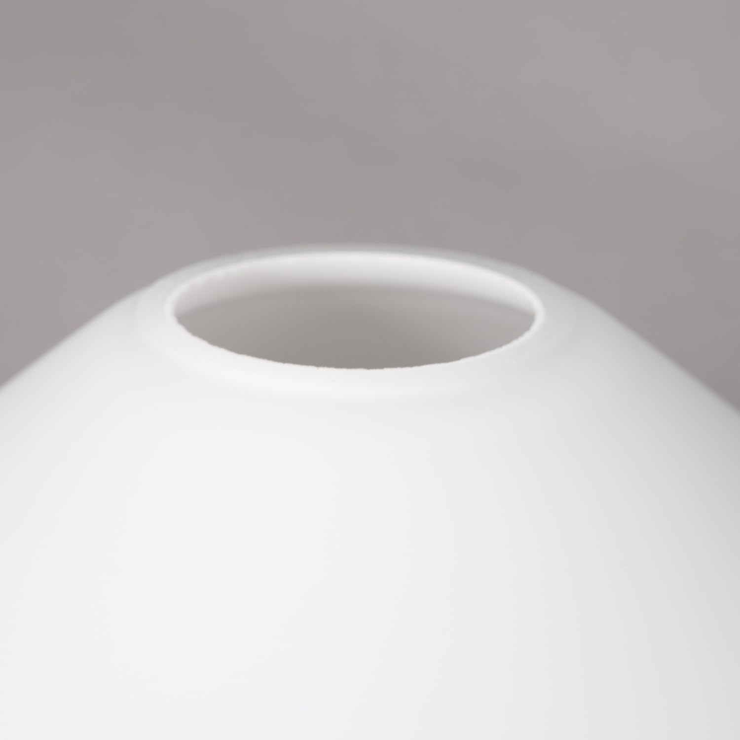 Schusterschirm Vestaschirm weiß matt Ø 250mm Lampenglas Ersatzglas Leuchtenglas E27 Glasschirm